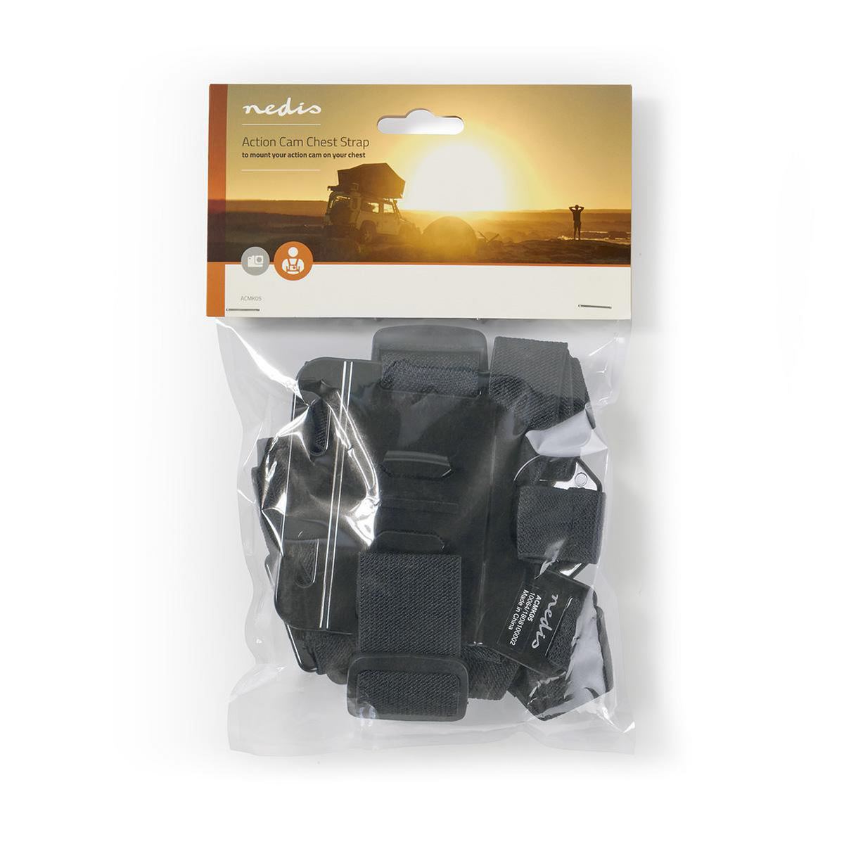 Nedis Action Camera Mount Chest Strap ACMK05