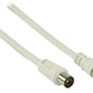 (Disc) Glaxio Antenna cable F male to coax male 3m white VLSP41800W30 LL IG1.LL.100 stocked GETR