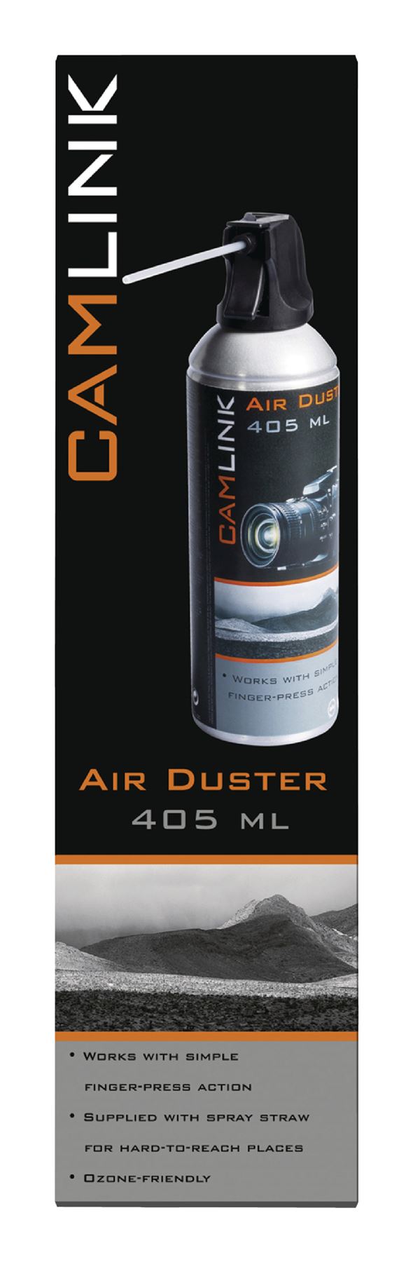 Camlink Air duster 405ml remove dust and dirt from cameras & lenses,