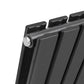 Baridi Horizontal Radiator Contemporary Double Flat Panel Design 600 x 910mm