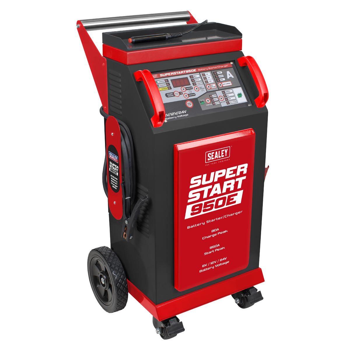 Sealey 6/12/24V Battery Starter/Charger 950A SUPERSTART950E