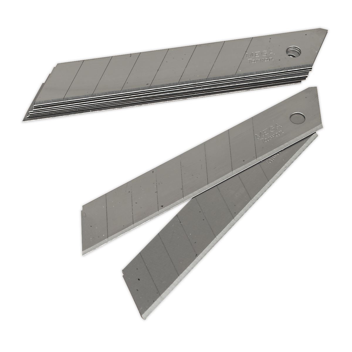 Sealey Snap-Off Blade Pack of 10 AK86R/B