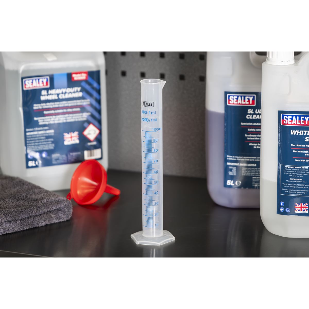 Sealey Graduated Measuring Cylinder Set 5pc JMC05