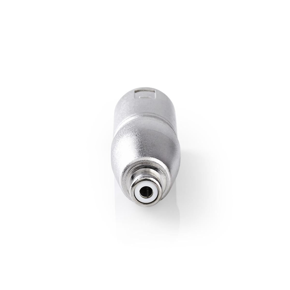 Nedis XLR Adapter XLR 3-pin Male to RCA Female 10 pieces Metal CAGP15930ME