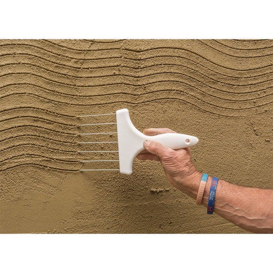 Draper Plaster Scarifier 7 Tines 135mm Plasterers Exterior + Interior Rendering - 34276