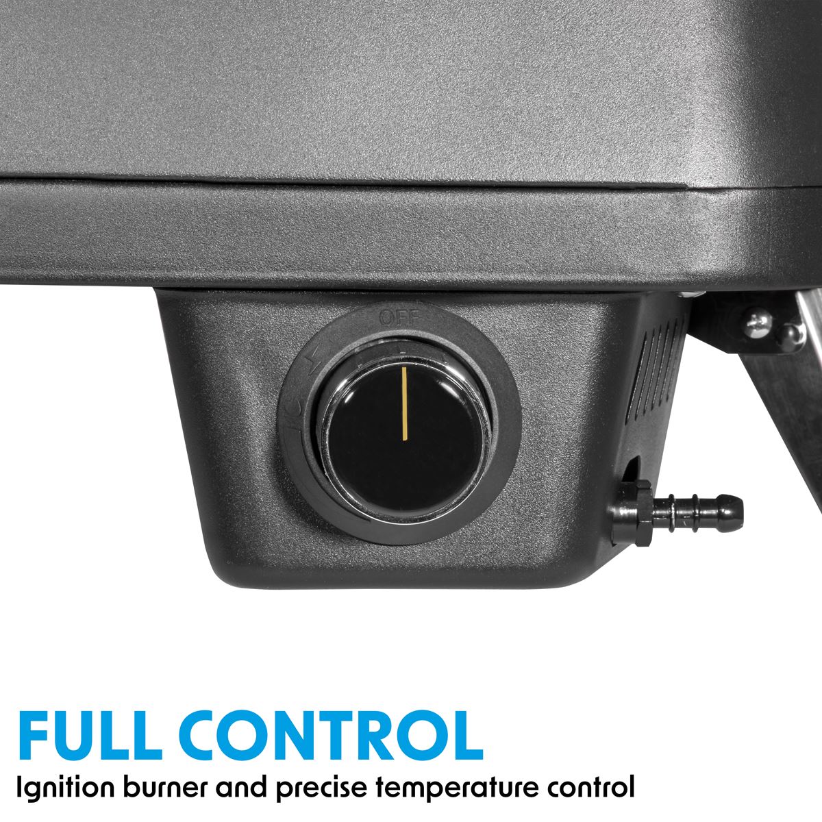 Dellonda Gas Pizza Oven with Gas Regulator, Water Resistant Cover/Carry Bag & 12" Pizza Peel, Portable Outdoor Pizza Maker, Authentic Stone Baked Pizza, Great for Barbecues - DG257 DG257