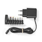 Nedis Universal AC Power AdapterEuro / Type-C (CEE 7/16)12.5 W5 - ACPA111