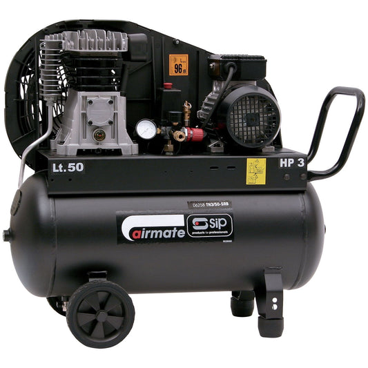 SIP Industrial TN3/50-SRB 50ltr Belt Drive Compressor