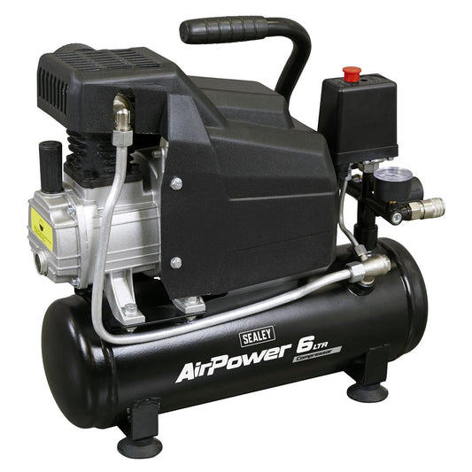 Sealey 6L Direct Drive Air Compressor 2hp SAC0620A