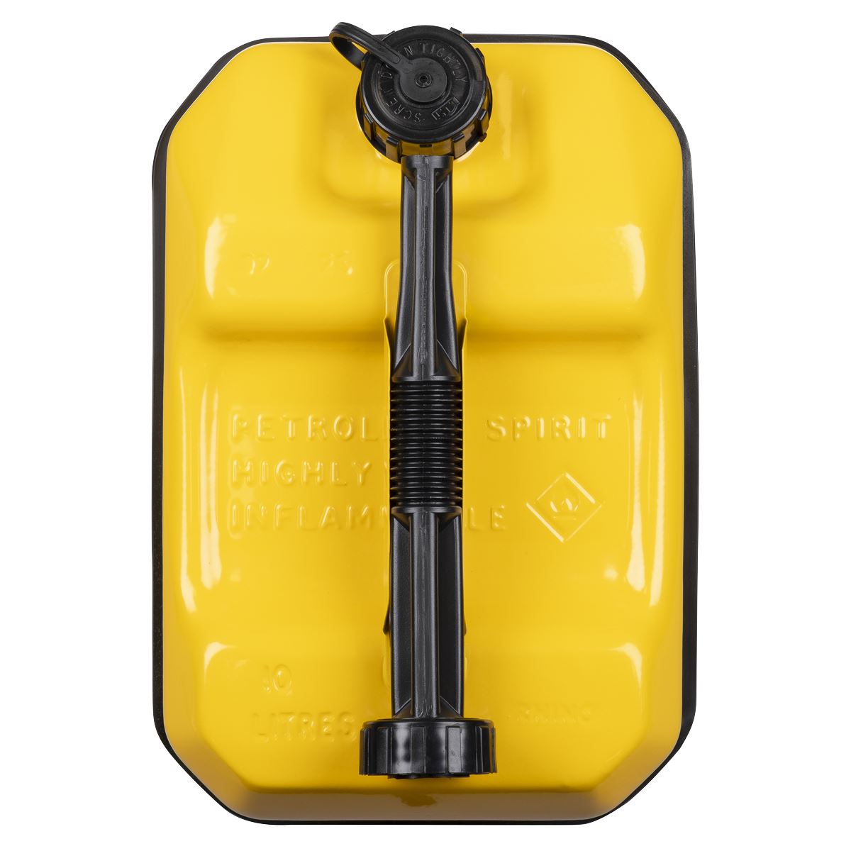 Sealey Explosive-Safe Jerry Can 10L - Yellow JC10RY
