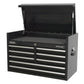 Sealey Topchest 8 Drawer 915mm Heavy-Duty Black PTB91508