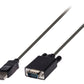 Glaxio DisplayPort to VGA cable (DisplayPort male to VGA male) 1m black
