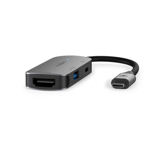 USB Hub 1x USB-C HDMI Output/USB-A Female/1x USB-C 3 ports PD3.0 100W USB Powered 5 Gbps