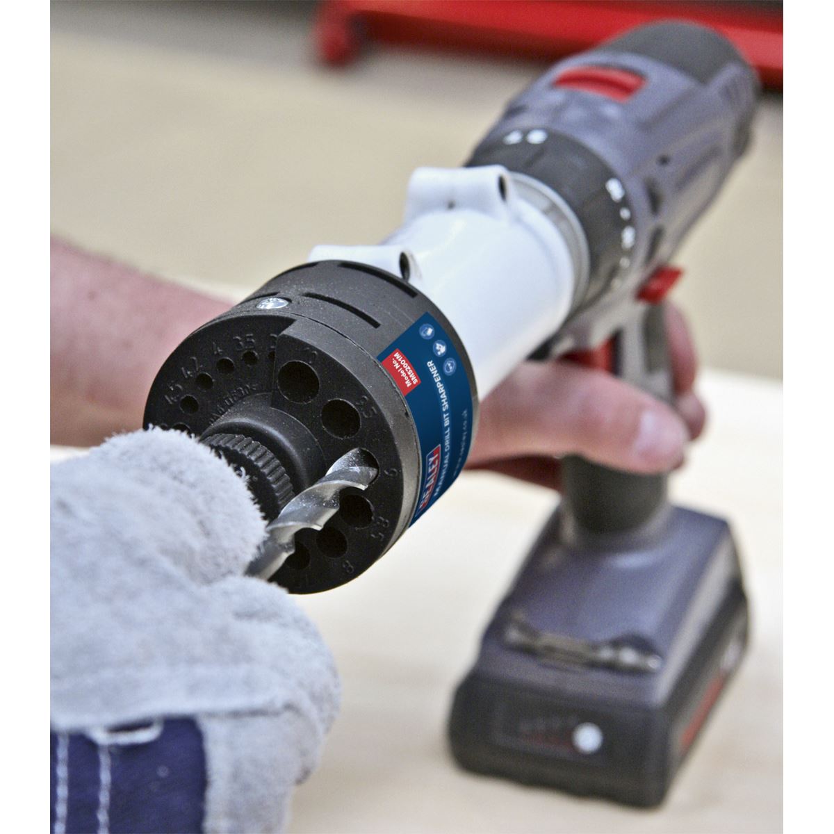 Sealey Manual Drill Bit Sharpener SMS2001M