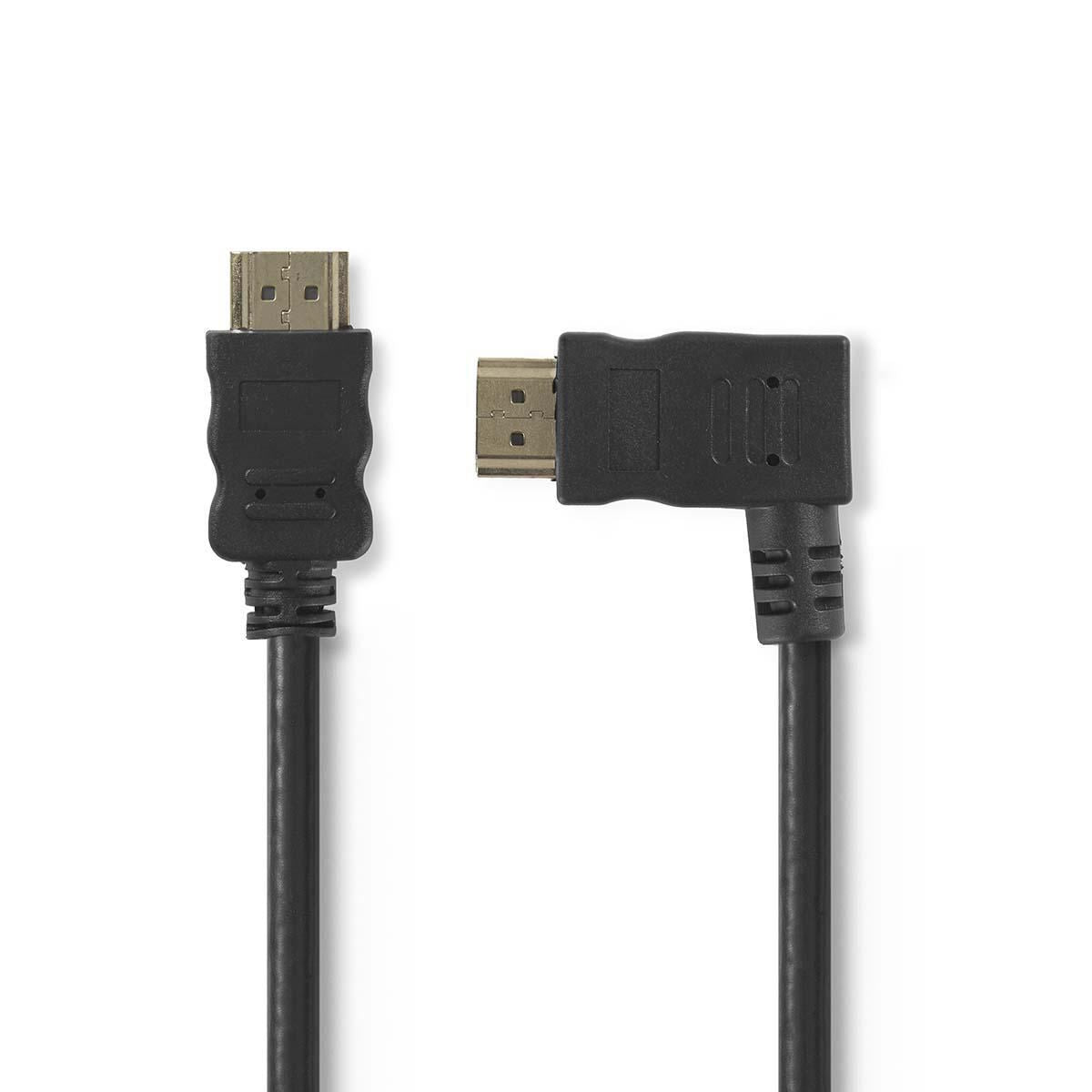 High Speed HDMI Cable  Connector to HDMI Connector Right Angled 1.5m - CVGB34260BK15