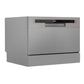 Baridi Compact Tabletop Dishwasher 6 Place Settings, 6 Programmes, Low Noise