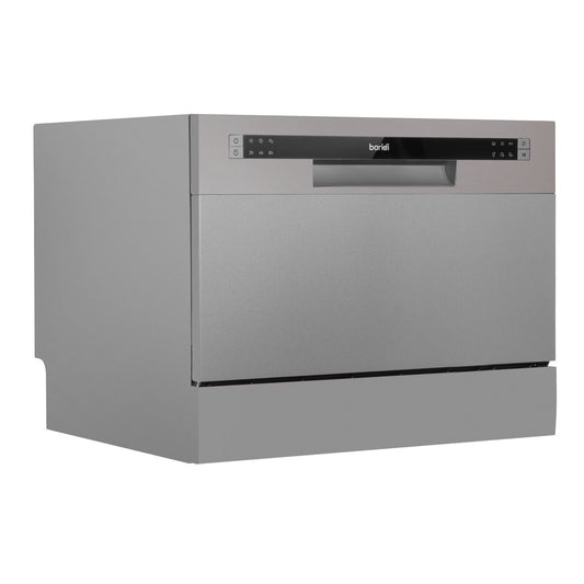 Baridi Compact Tabletop Dishwasher 6 Place Settings, 6 Programmes, Low Noise
