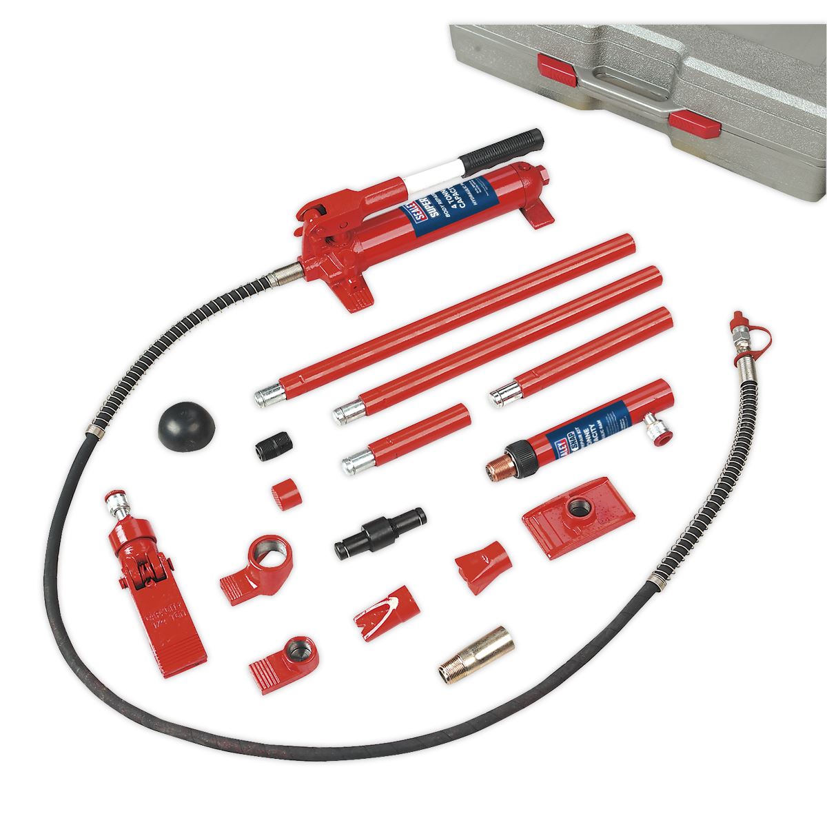 Sealey Hydraulic Body Repair Kit 4 tonne SuperSnap Type RE83/4