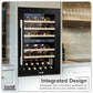 Baridi 57 Bottle Dual Zone Wine Fridge & Cooler 60cm DH118