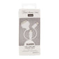 Sweex 3 in 1 sync and charge cable USB 2A male to Micro B male + Lightning adapter + 30-pin dock adapter 1m white