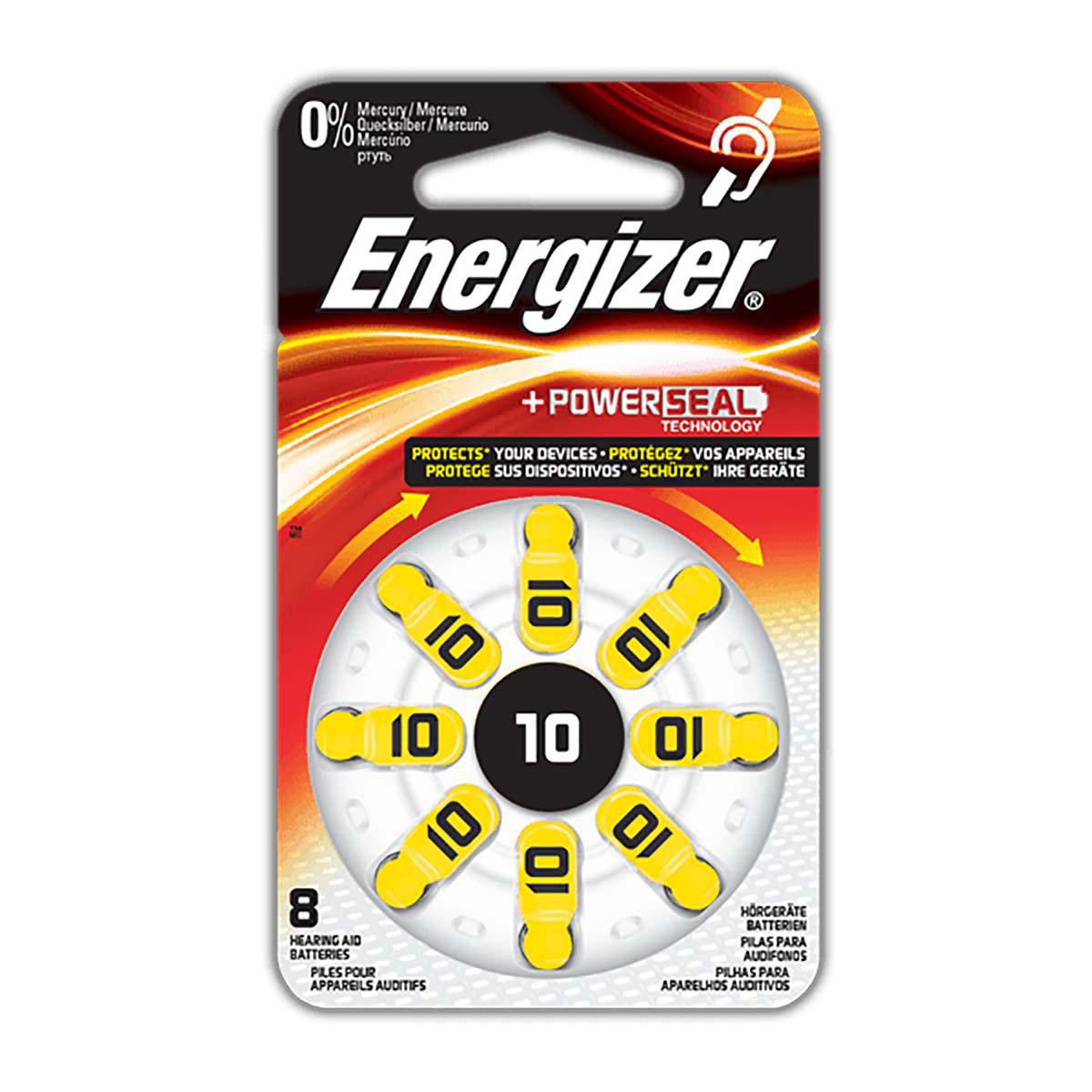 Energizer 8x Zinc-Air Battery PR70 1.4V 8-Blister EN-53542573400