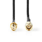 Nedis SMA Cable SMA Female SMA Male Gold Plated 75Ohm Single Shielded 0.5m Round - CSGP02020BK05