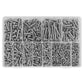 Sealey Stainless Steel Self-Tapping Screw Assortment 700pc AB0700SSST