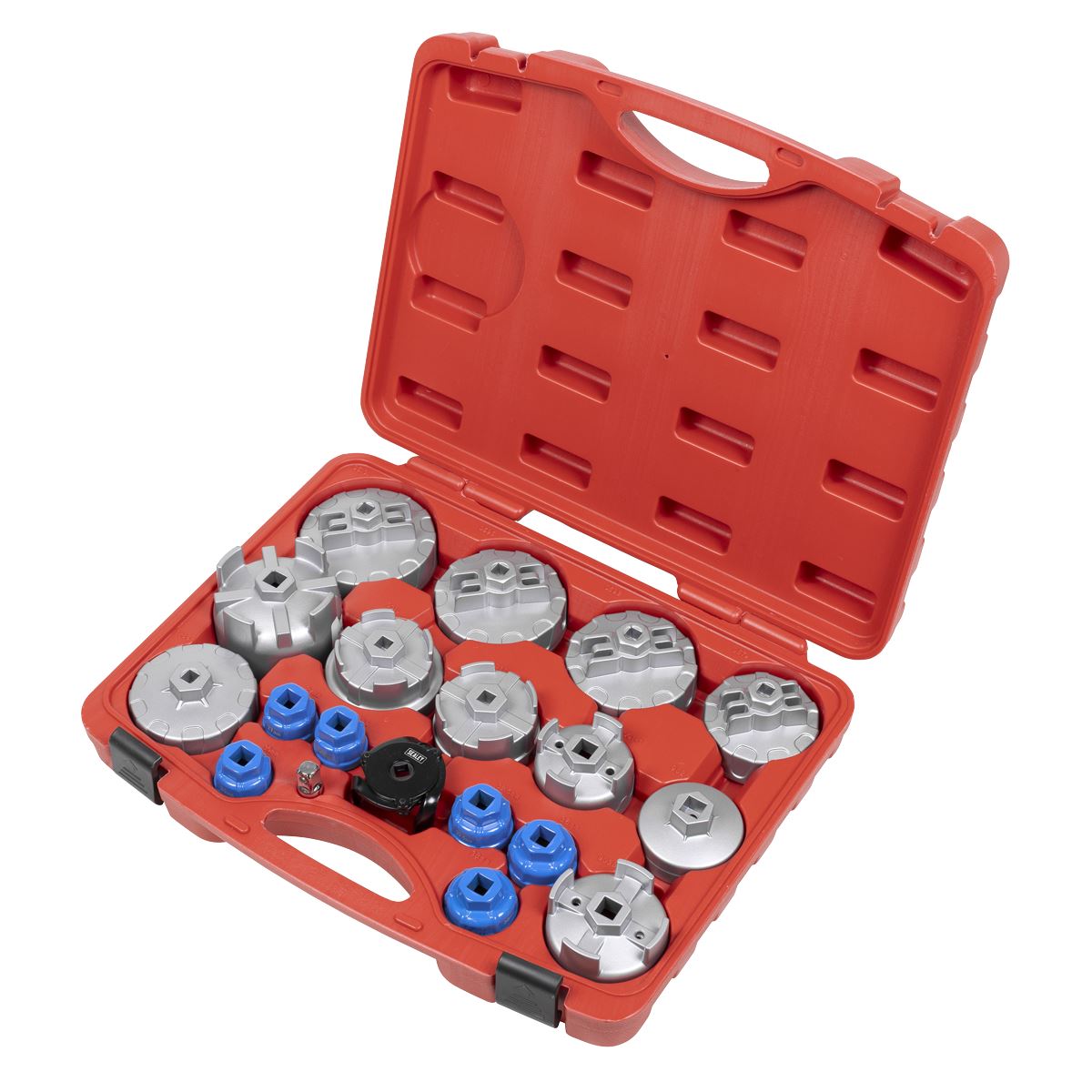 Sealey Oil Filter Cap Wrench Set 19pc VS7013