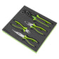 Sealey Siegen Comfort Grip Pliers Set 4pc S01298