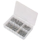 Sealey Lock Washer Assortment 1000pc Serrated Internal M5-M10 Met AB057LW