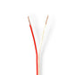 Nedis Speaker Cable 2x 0.75 mm2 100m Reel Transparent - CABR0750TR1000