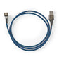 Nedis USB Cable USB 2.0 USB-A Male USB Type-C Male 480 Mbps Gold Plated 1m Round - GCTB60600BK10