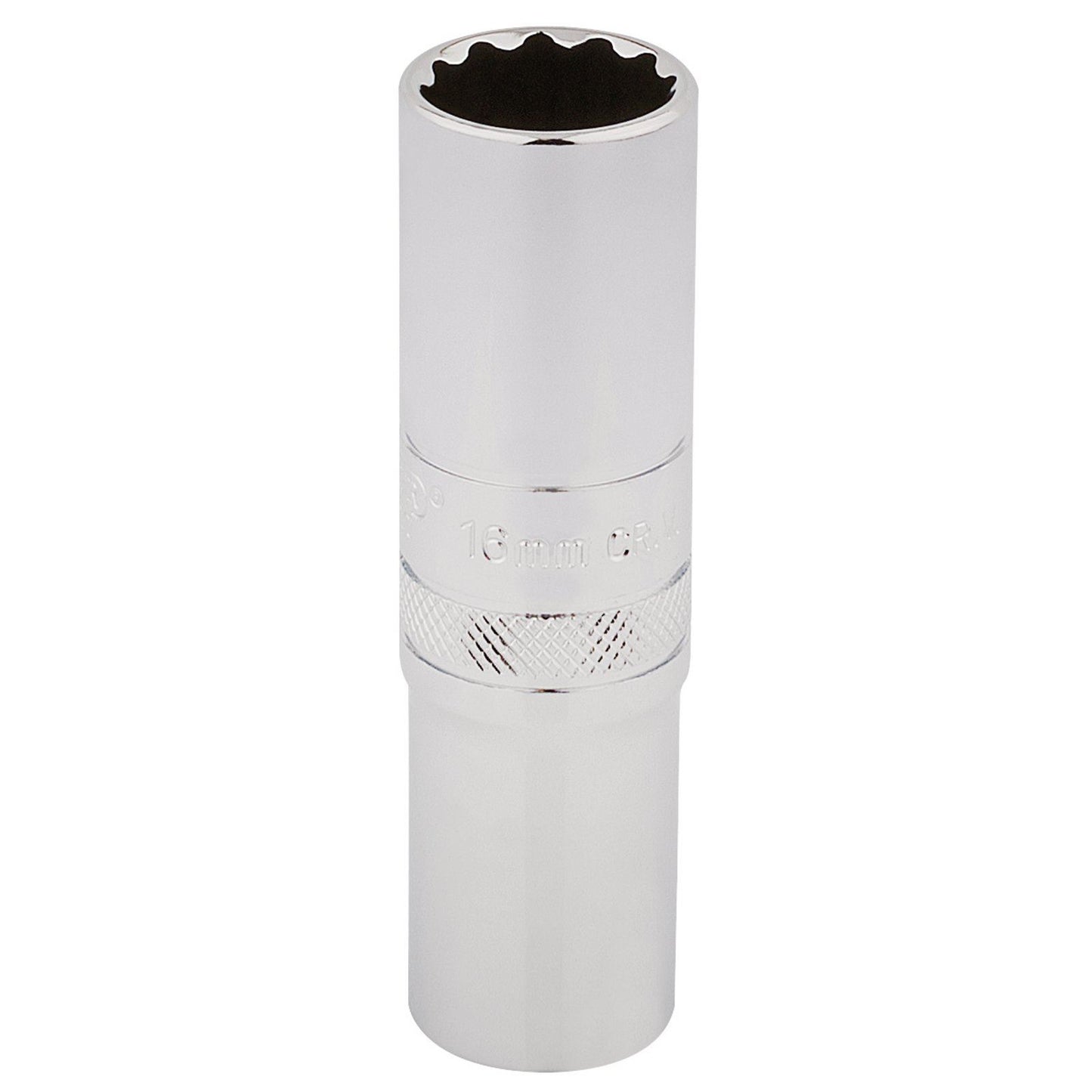 Draper Expert Quality 1/2" Square Drive Hi-Torq 12 Point Deep Socket - 16mm - 33734
