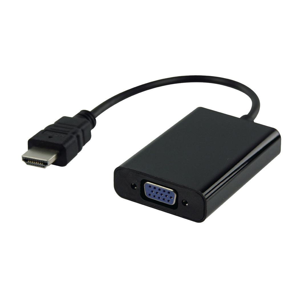 Valueline High Speed HDMI Cable HDMI Connector to VGA Female 0.20m Black