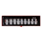 Sealey TRX-Star* Female Socket Set 9pc 1/2"Sq Drive E10-E24 AK230
