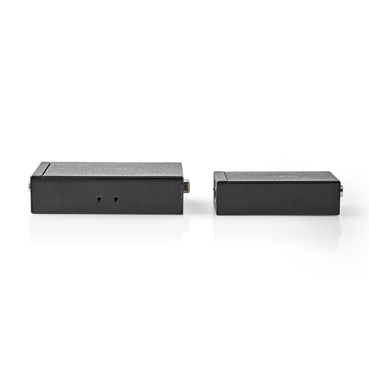 Nedis VGA and Audio Extender Up to 300m over Cat 5e Cat 6 Transmitter & Receiver - CREP5930BK