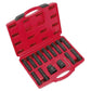 Sealey Impact Hex, TRX-Star*(M&F) Socket Bit Set 16pc 3/4"&1"Sq Dr SX098