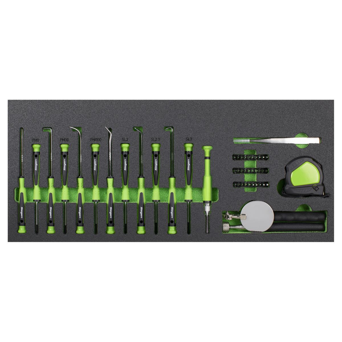 Sealey Siegen Top Chest & Rollcab Combination 6 Drawer & Tool Kit 247pc S01267