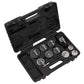 Sealey Brake & Clutch Pressure Bleeder Cap Set 10pc VS0204D