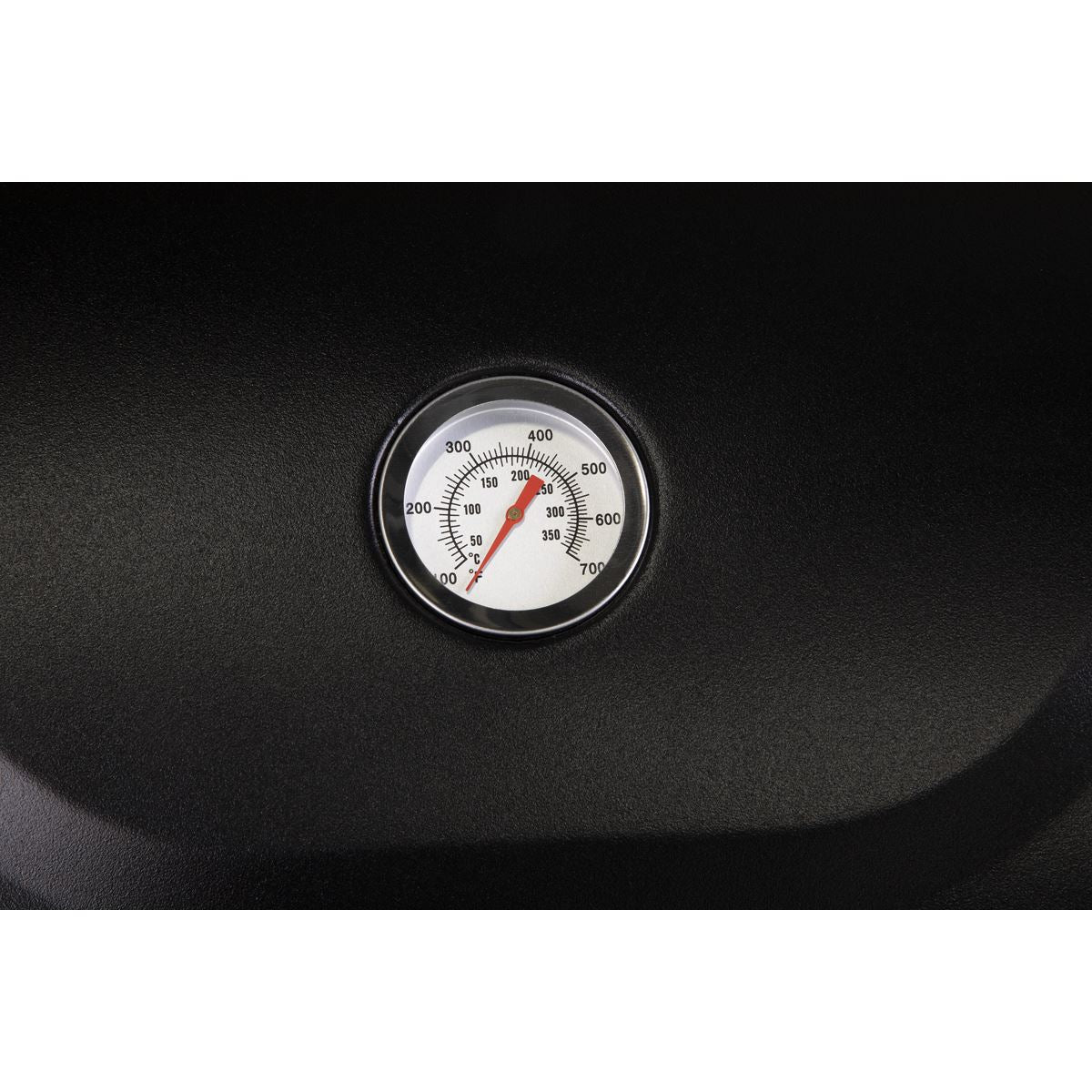 Dellonda 4 Burner Gas BBQ Grill, Ignition, Thermometer, Black/Stainless Steel DG15