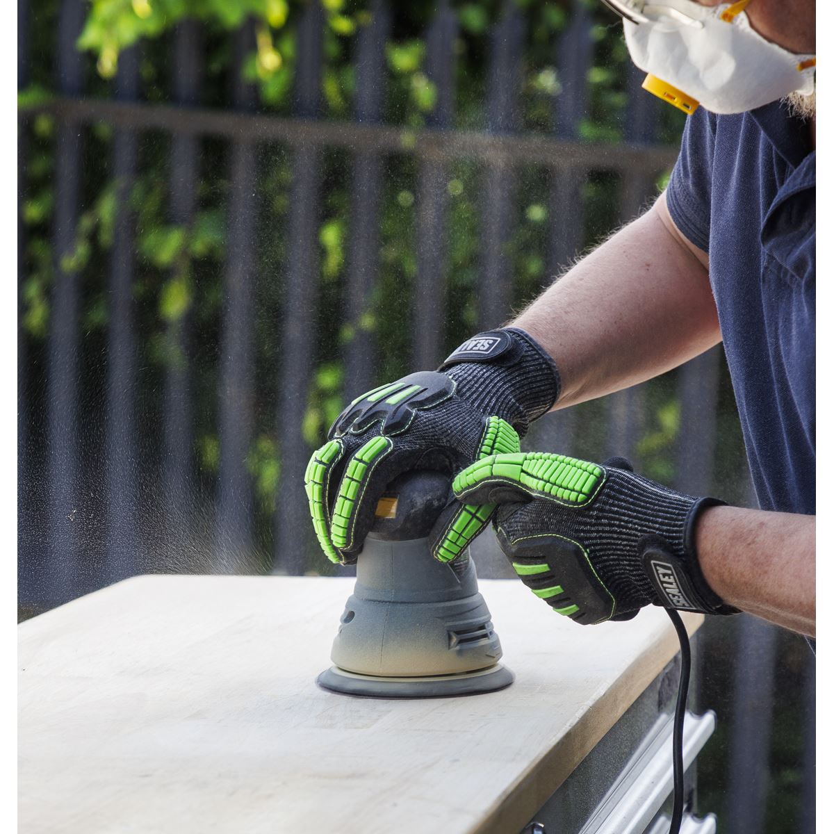 Sealey Ceramic Mesh Sanding Disc 125mm 60Grit - Pack of 10 MSS12560