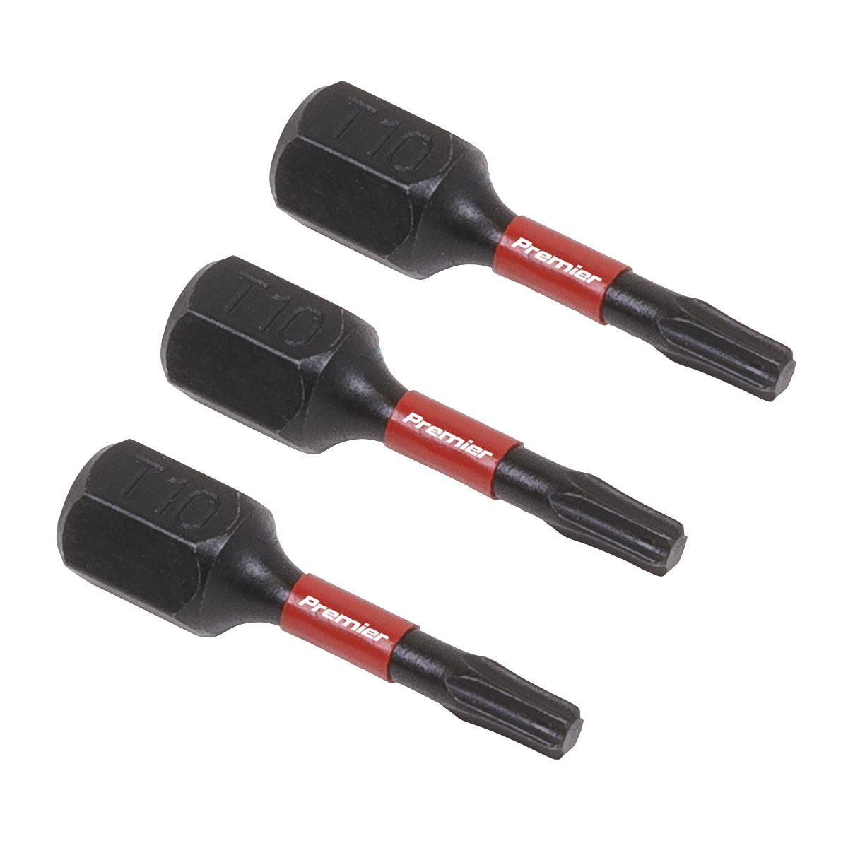 Sealey Premier TRX-Star* T10 Impact Power Tool Bits 25mm - 3pc AK8215