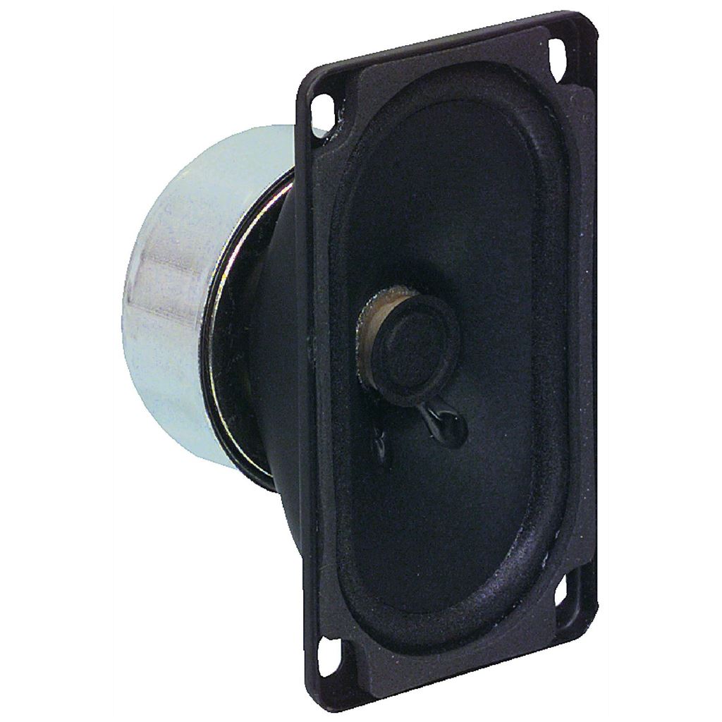 Visaton VS-SC5.9/8 Speaker Magnetically shielded oval fullrange driver