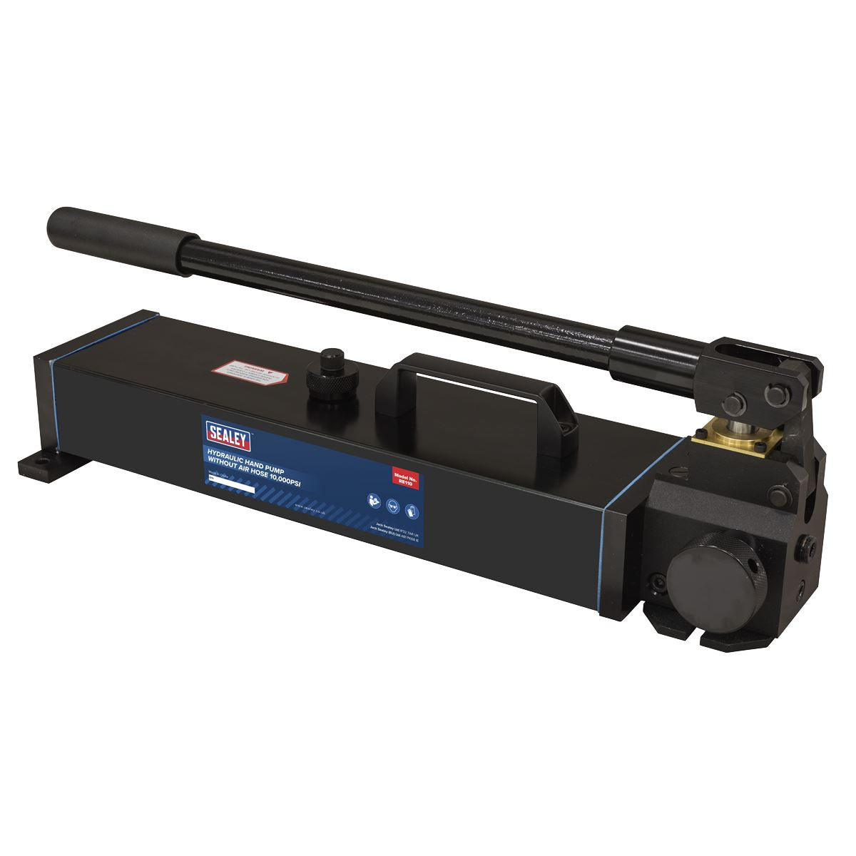 Sealey Hydraulic Hand Pump without Hydraulic Hose 10,000psi RE110