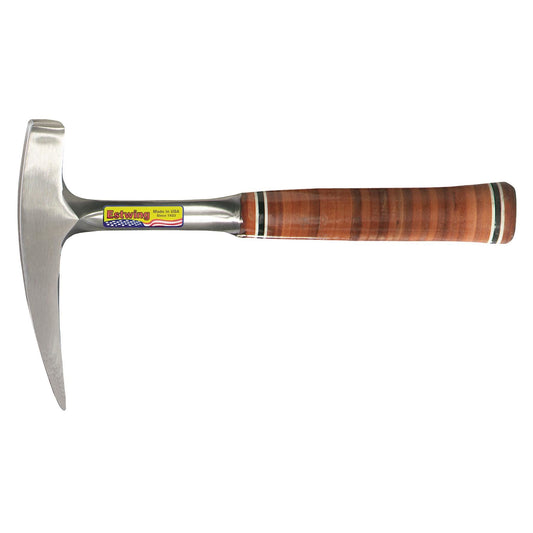 Estwing E30 Pointed Tip Rock Pick with Leather Grip, 22oz/616g
