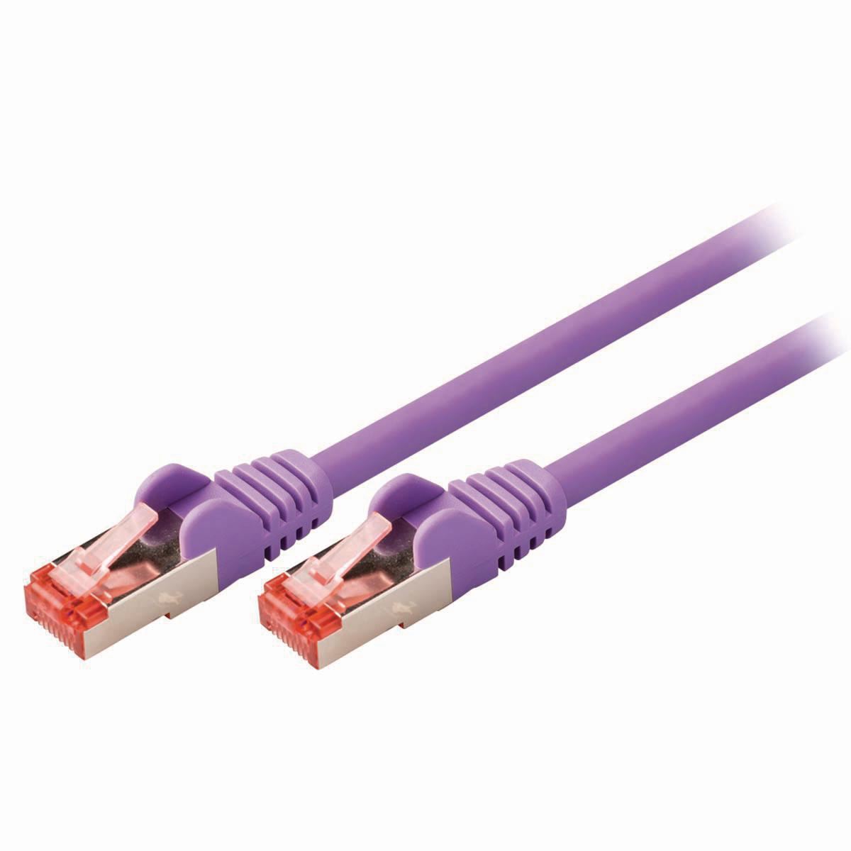 Nedis Cat 6 S/FTP Network Cable RJ45 Male to RJ45 Male 2m Voilet CCGP85221VT20
