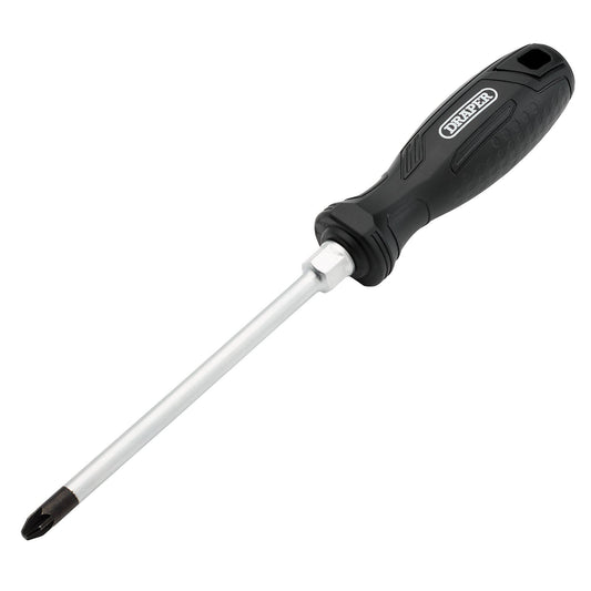 Draper Pozi Hard Grip Screwdriver, PZ3 x 150mm