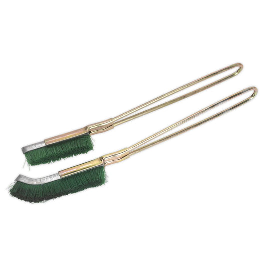 Sealey Nylon Brush Set 2pc WB06N