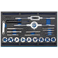 Draper Combination Tap & Die Set – Metric & BSP in EVA Foam Insert Tray, 22 pcs
