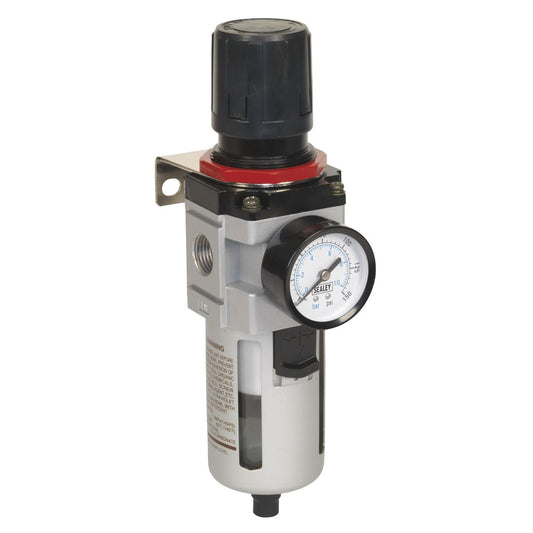 Sealey Air Filter/Regulator - High Flow SA4001FR